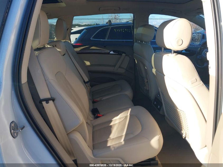 2015 Audi Q7 3.0T Premium VIN: WA1LGAFE5FD020354 Lot: 43978539