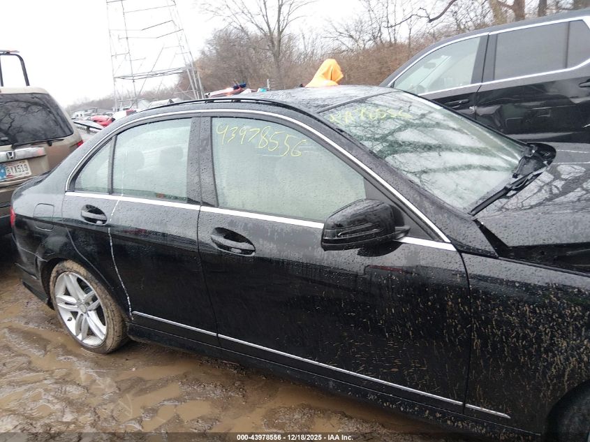 2013 Mercedes-Benz C 300 Sport 4Matic VIN: WDDGF8AB6DG088387 Lot: 43978556