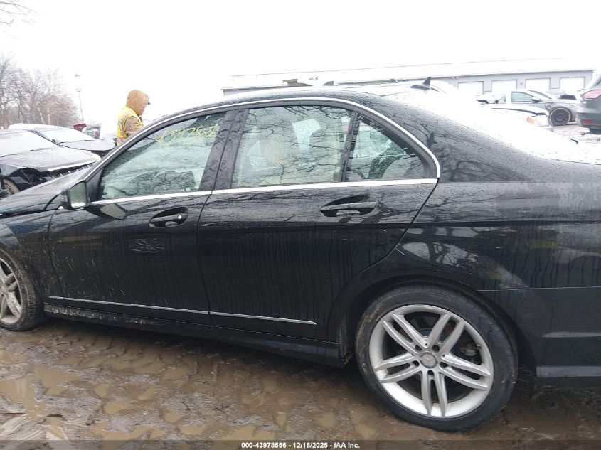 2013 Mercedes-Benz C 300 Sport 4Matic VIN: WDDGF8AB6DG088387 Lot: 43978556