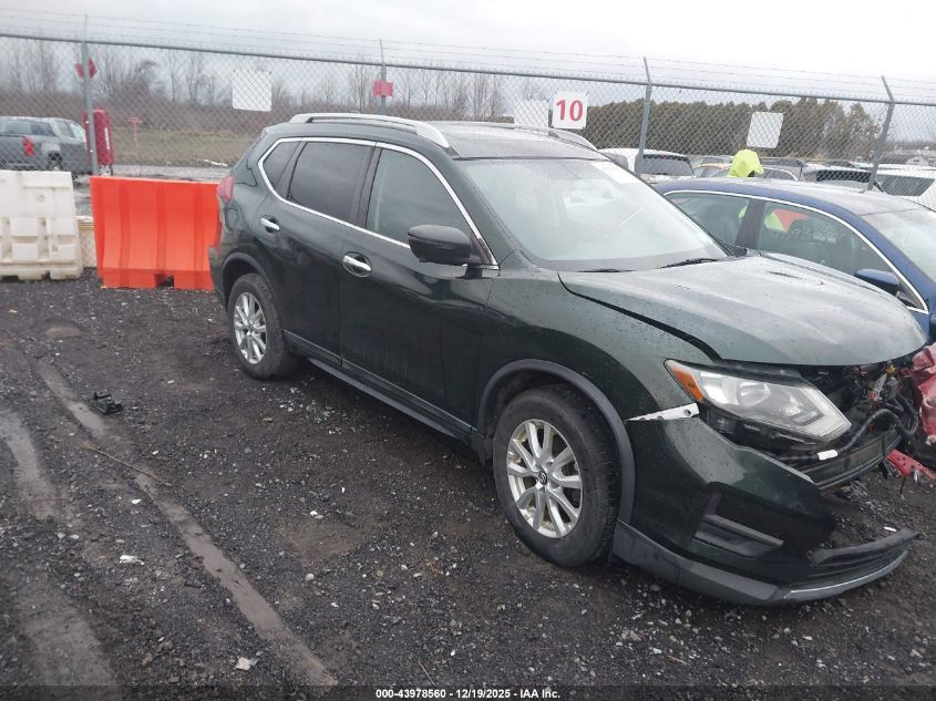 2018 Nissan Rogue Sv VIN: 5N1AT2MV7JC700123 Lot: 43978560
