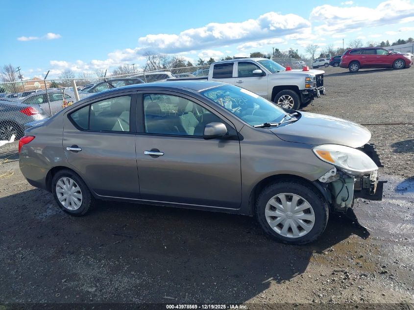 2013 Nissan Versa 1.6 Sv VIN: 3N1CN7AP4DL887231 Lot: 43978569
