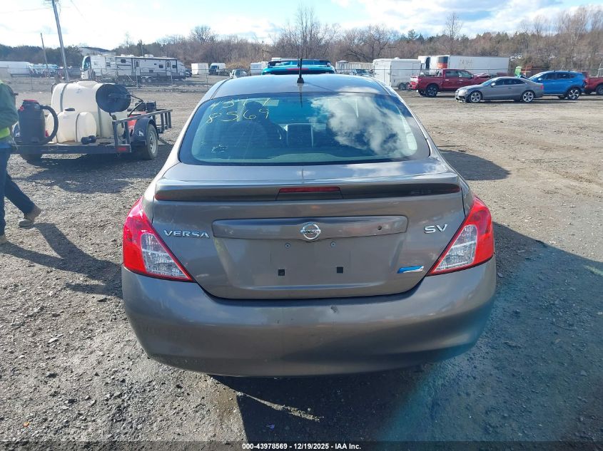 2013 Nissan Versa 1.6 Sv VIN: 3N1CN7AP4DL887231 Lot: 43978569