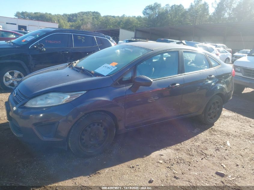 2013 Ford Fiesta S VIN: 3FADP4AJ8DM161815 Lot: 43978571