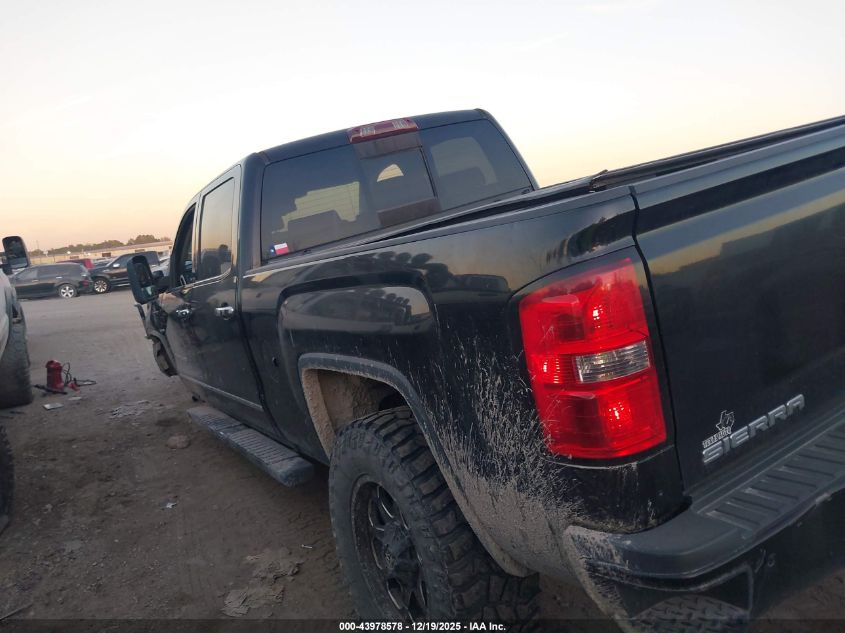 2015 GMC Sierra 2500Hd Denali VIN: 1GT120E88FF163014 Lot: 43978578