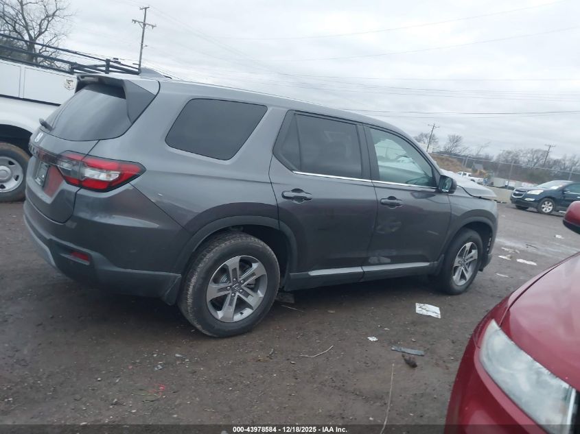 2025 Honda Pilot Ex-L VIN: 5FNYG2H49SB043922 Lot: 43978584