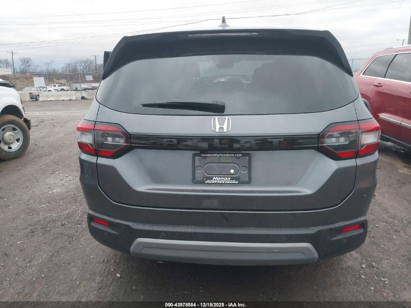 2025 Honda Pilot Ex-L VIN: 5FNYG2H49SB043922 Lot: 43978584