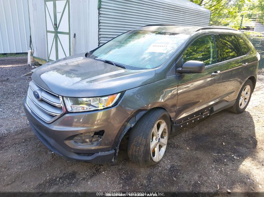 2018 Ford Edge Se VIN: 2FMPK3G96JBB93667 Lot: 43978585
