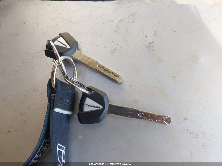 2025 Kawasaki Ex650 P VIN: ML5EXEP11SDAE2758 Lot: 43978591