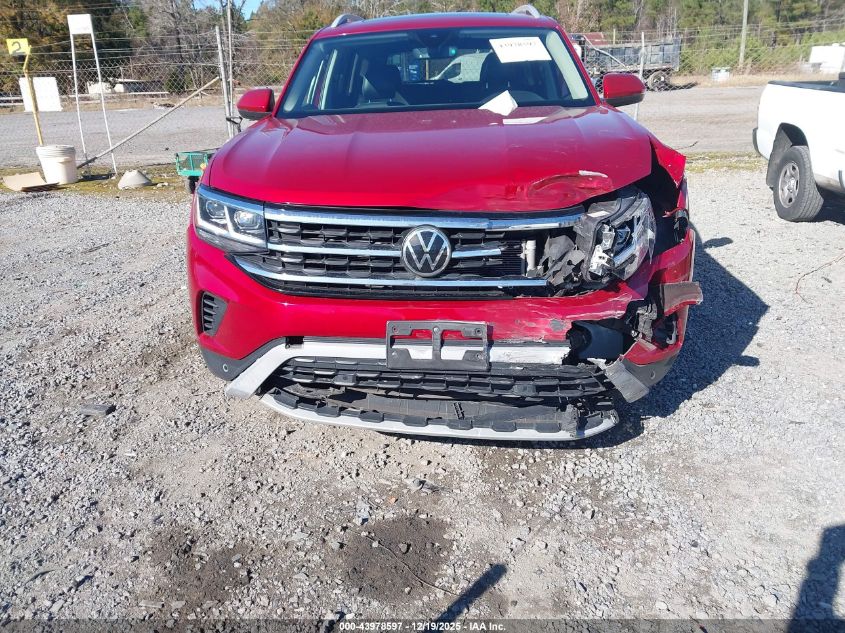 2022 Volkswagen Atlas 2.0T Sel VIN: 1V2BP2CAXNC522739 Lot: 43978597