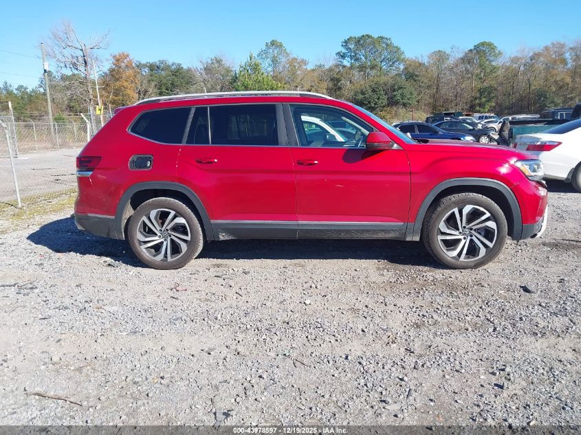 2022 Volkswagen Atlas 2.0T Sel VIN: 1V2BP2CAXNC522739 Lot: 43978597
