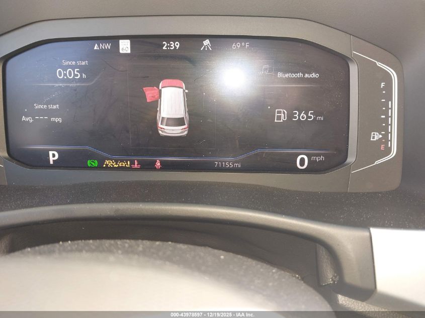 2022 Volkswagen Atlas 2.0T Sel VIN: 1V2BP2CAXNC522739 Lot: 43978597