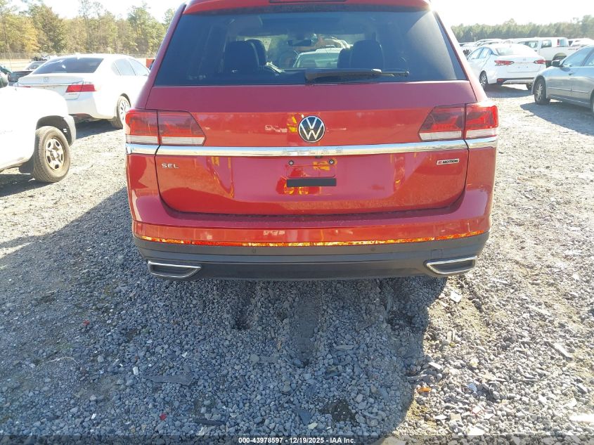 2022 Volkswagen Atlas 2.0T Sel VIN: 1V2BP2CAXNC522739 Lot: 43978597