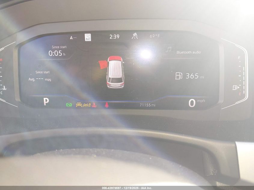 2022 Volkswagen Atlas 2.0T Sel VIN: 1V2BP2CAXNC522739 Lot: 43978597