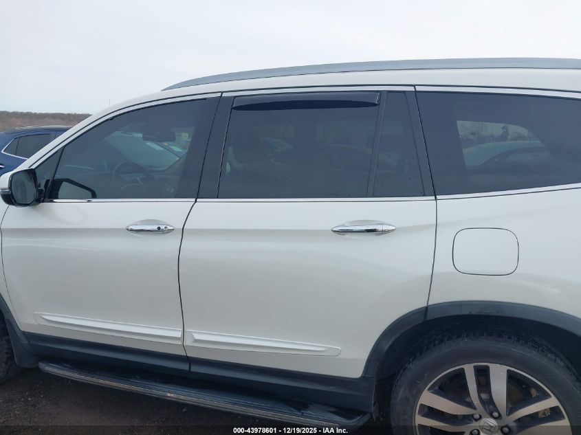 2016 Honda Pilot Touring VIN: 5FNYF6H96GB066538 Lot: 43978601