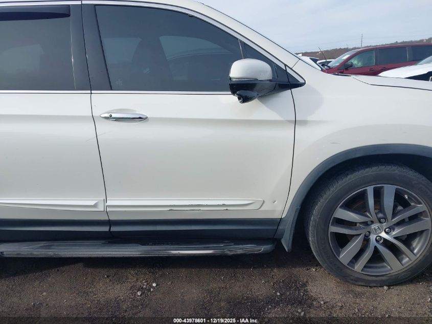 2016 Honda Pilot Touring VIN: 5FNYF6H96GB066538 Lot: 43978601