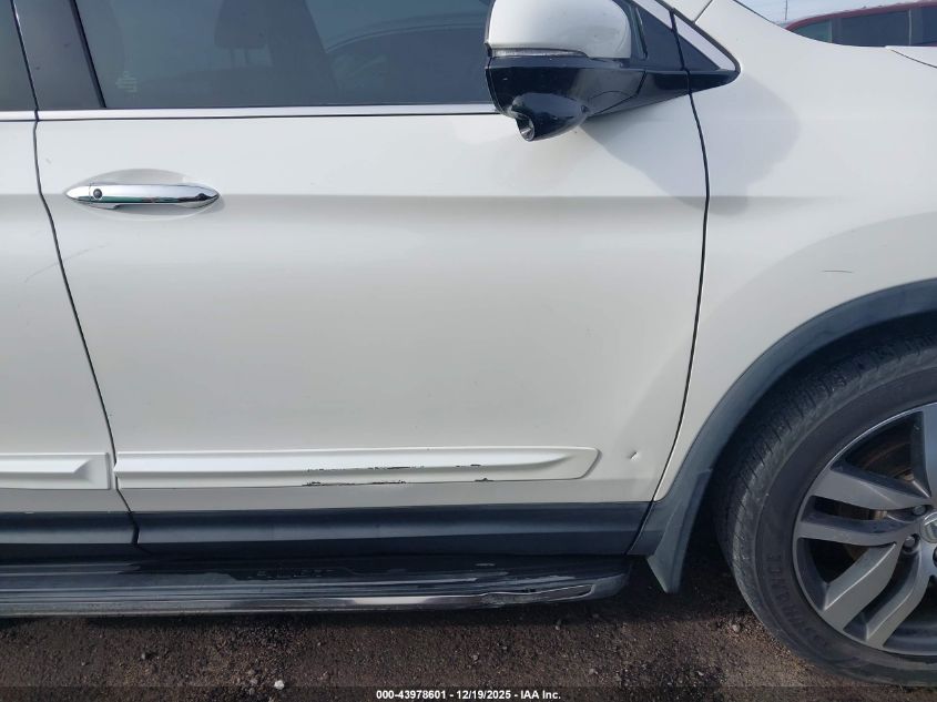 2016 Honda Pilot Touring VIN: 5FNYF6H96GB066538 Lot: 43978601