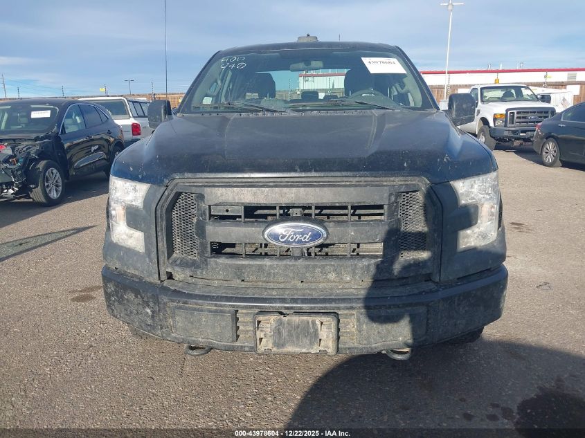 2017 Ford F-150 Xl VIN: 1FTFX1EF0HKD76979 Lot: 43978604