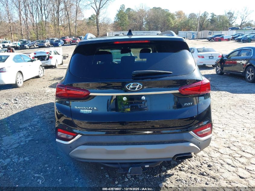 2020 Hyundai Santa Fe Sel 2.0T VIN: 5NMS33AA6LH164222 Lot: 43978607