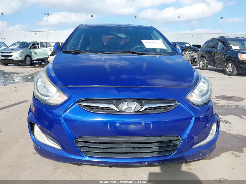 2013 Hyundai Accent Gls VIN: KMHCU4AE5DU431334 Lot: 43978606