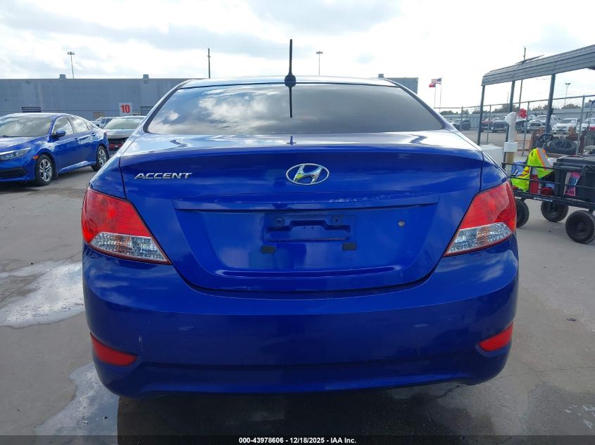 2013 Hyundai Accent Gls VIN: KMHCU4AE5DU431334 Lot: 43978606
