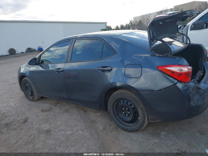 2017 Toyota Corolla Le VIN: 5YFBURHE2HP717521 Lot: 43978610