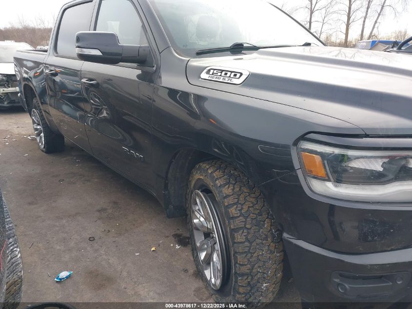 2019 Ram 1500 Rebel VIN: 1C6SRFLT7KN543110 Lot: 43978617