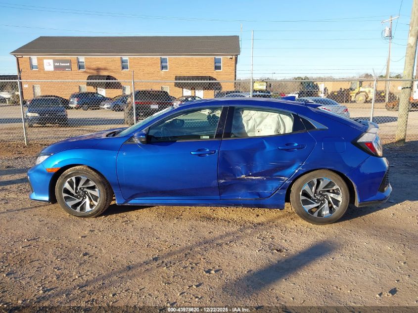 2019 Honda Civic Lx VIN: SHHFK7H32KU420843 Lot: 43978620