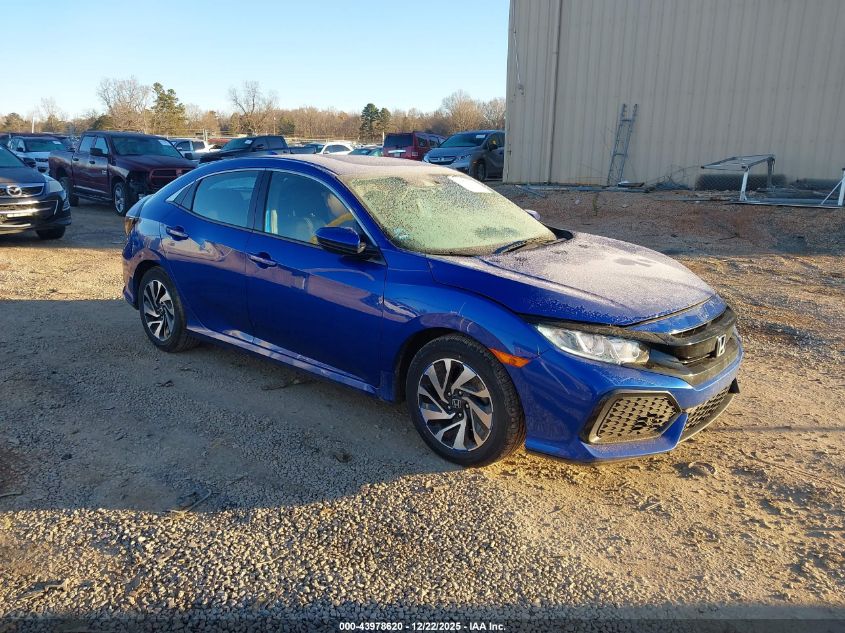 2019 Honda Civic Lx VIN: SHHFK7H32KU420843 Lot: 43978620
