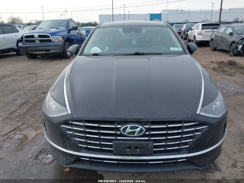 2021 Hyundai Sonata Blue VIN: KMHL24JJ0MA029354 Lot: 43978621