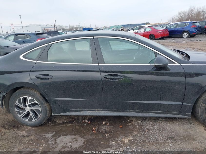 2021 Hyundai Sonata Blue VIN: KMHL24JJ0MA029354 Lot: 43978621