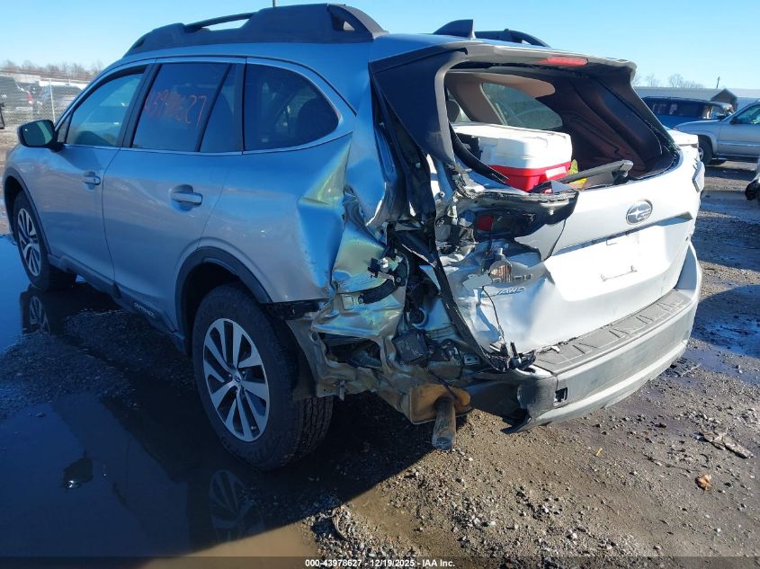 2020 Subaru Outback Premium VIN: 4S4BTAEC5L3236103 Lot: 43978627