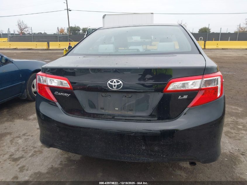 2013 Toyota Camry Le VIN: 4T4BF1FK8DR279509 Lot: 43978633
