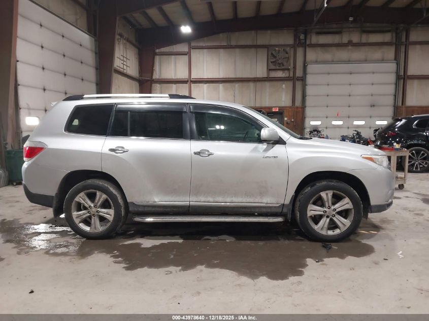 2012 Toyota Highlander Limited V6 VIN: 5TDDK3EH6CS138526 Lot: 43978640