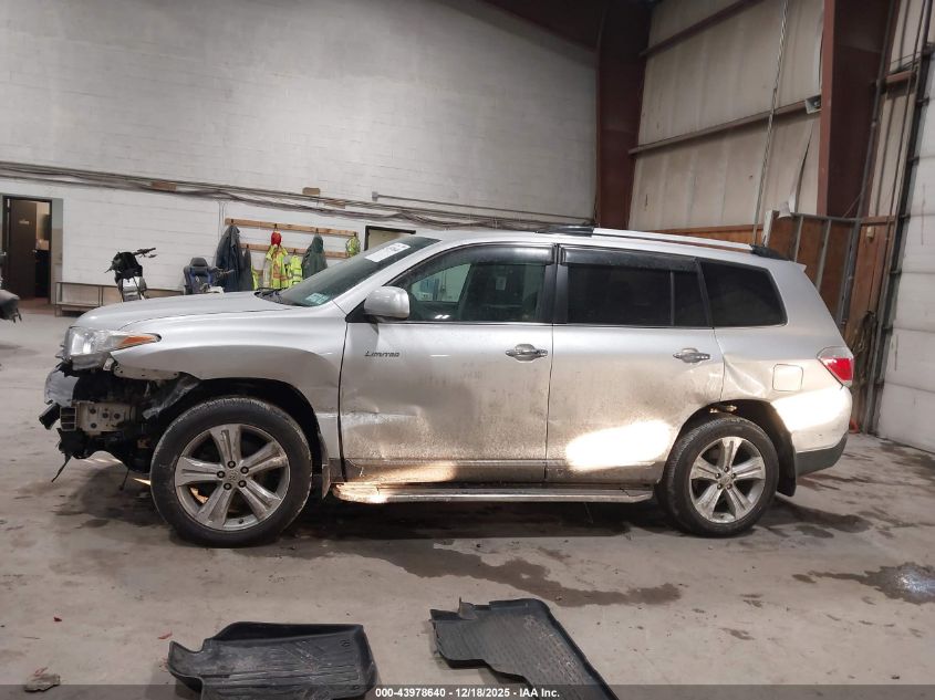 2012 Toyota Highlander Limited V6 VIN: 5TDDK3EH6CS138526 Lot: 43978640