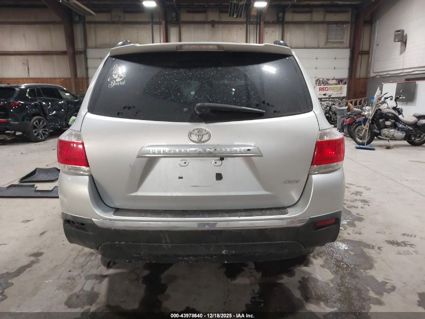 2012 Toyota Highlander Limited V6 VIN: 5TDDK3EH6CS138526 Lot: 43978640