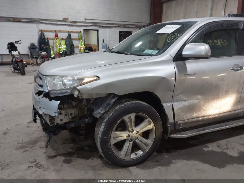 2012 Toyota Highlander Limited V6 VIN: 5TDDK3EH6CS138526 Lot: 43978640