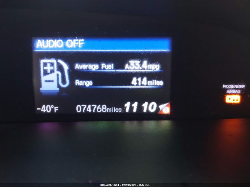 2015 Honda Civic Lx VIN: 19XFB2F53FE083605 Lot: 43978651