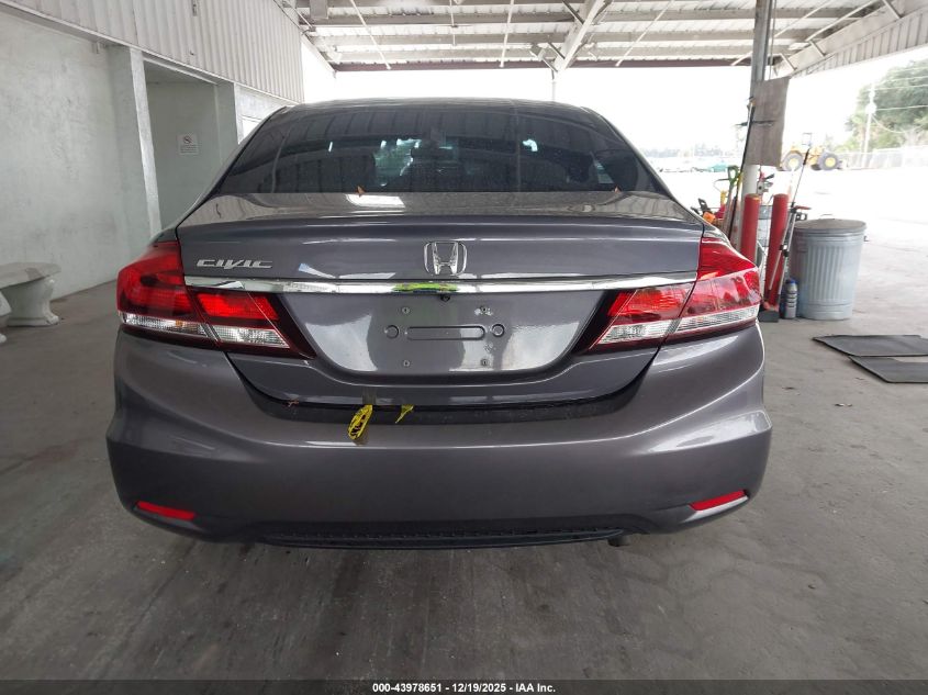 2015 Honda Civic Lx VIN: 19XFB2F53FE083605 Lot: 43978651