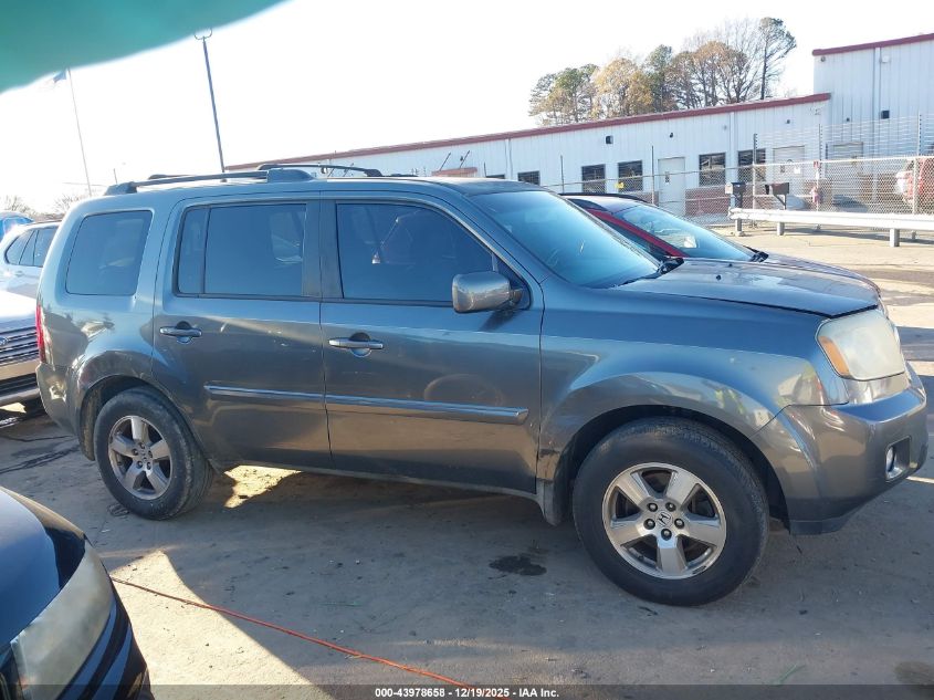 2011 Honda Pilot Ex-L VIN: 5FNYF3H69BB033031 Lot: 43978658