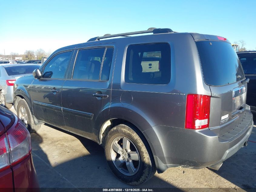 2011 Honda Pilot Ex-L VIN: 5FNYF3H69BB033031 Lot: 43978658