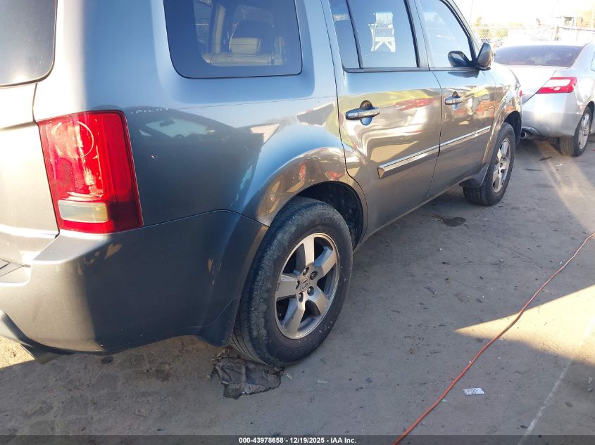 2011 Honda Pilot Ex-L VIN: 5FNYF3H69BB033031 Lot: 43978658