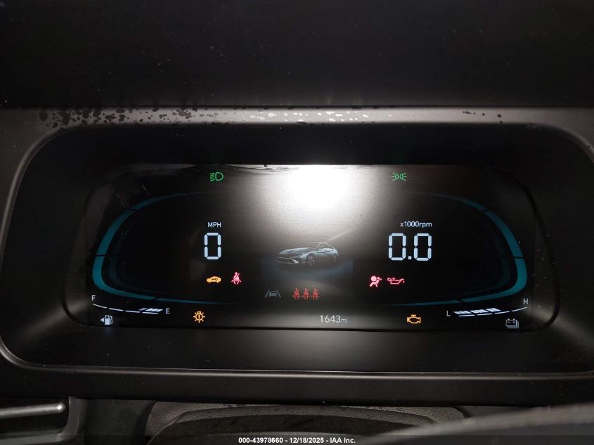 2025 Hyundai Elantra Hybrid Blue VIN: KMHLM4DJ0SU170104 Lot: 43978660