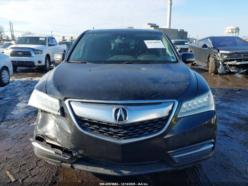2014 Acura Mdx Technology Pkg W/Entertainment Pkg VIN: 5FRYD4H63EB022234 Lot: 43978662