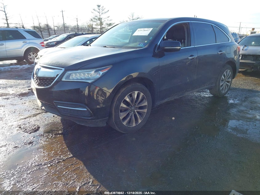 2014 Acura Mdx Technology Pkg W/Entertainment Pkg