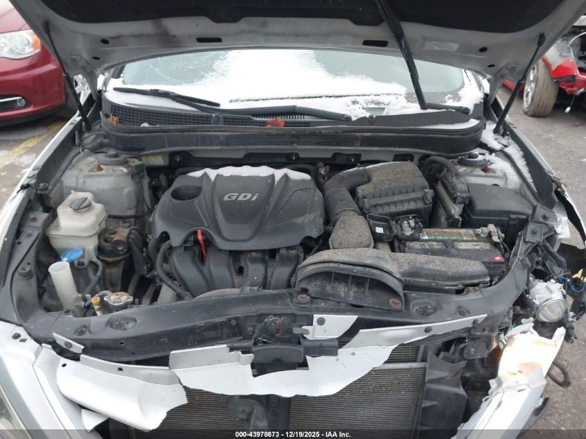 2013 Hyundai Sonata Gls VIN: 5NPEB4AC3DH576027 Lot: 43978673