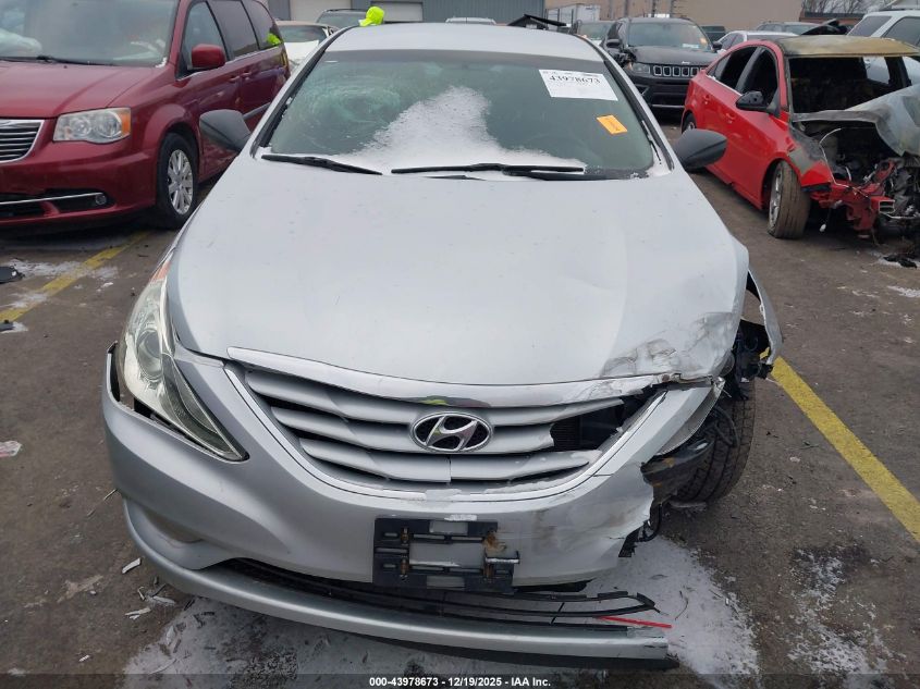 2013 Hyundai Sonata Gls VIN: 5NPEB4AC3DH576027 Lot: 43978673