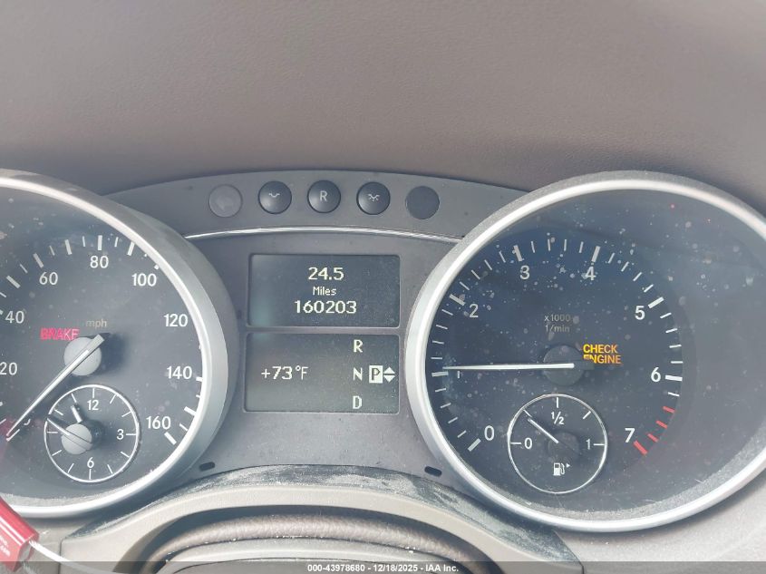 2011 Mercedes-Benz Ml 350 VIN: 4JGBB5GB5BA652161 Lot: 43978680