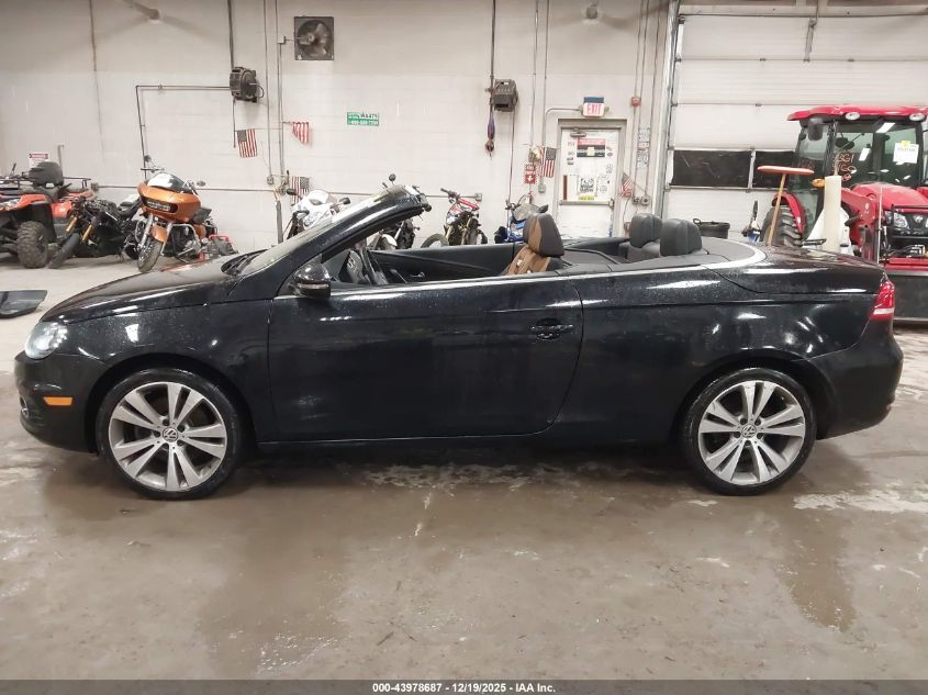2013 Volkswagen Eos Lux VIN: WVWFW8AH6DV004493 Lot: 43978687