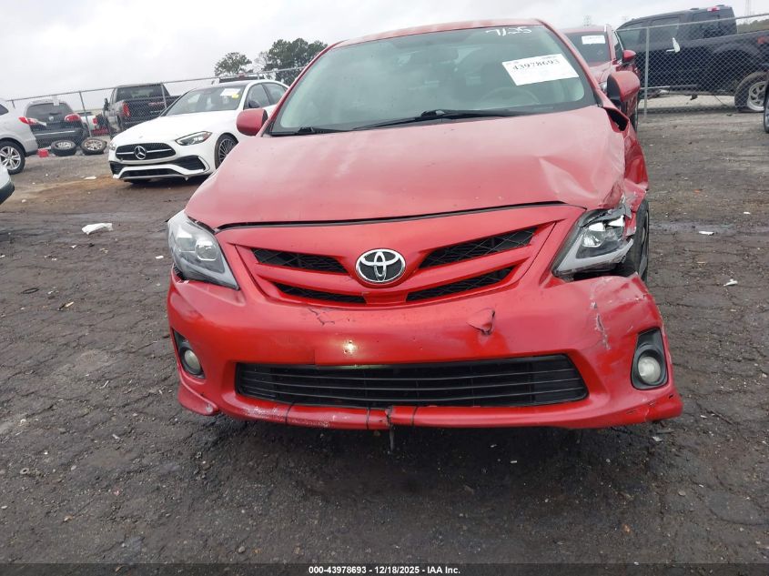 2011 Toyota Corolla S VIN: 2T1BU4EE7BC717125 Lot: 43978693