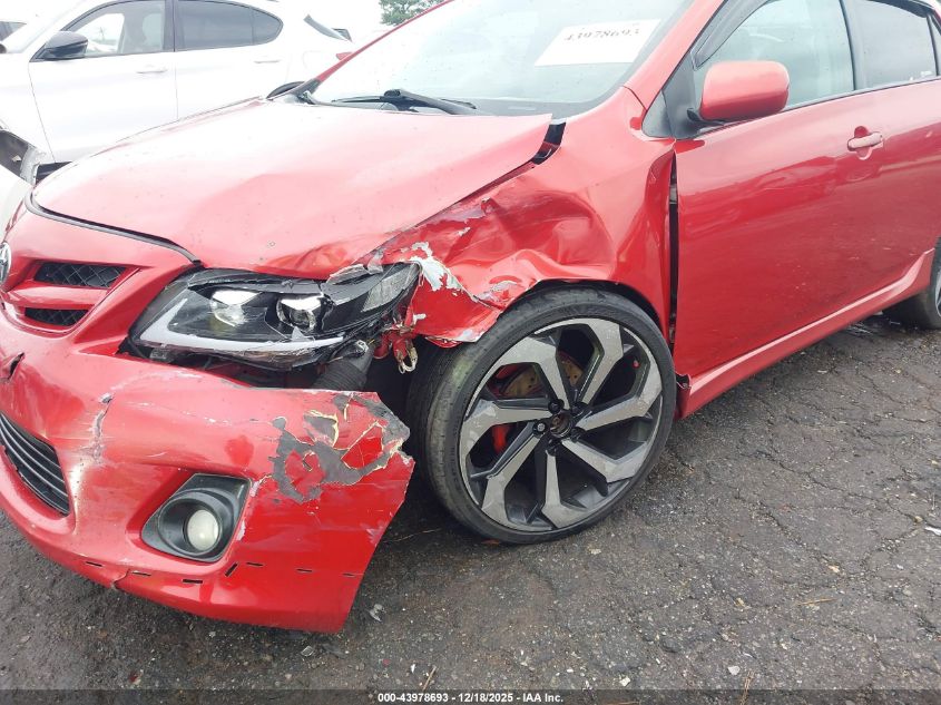 2011 Toyota Corolla S VIN: 2T1BU4EE7BC717125 Lot: 43978693